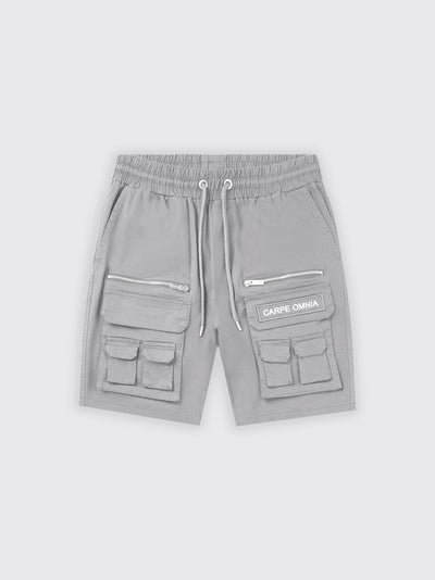 Light Grey Cargo Shorts V2